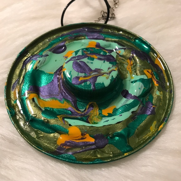 Exclusive Hat Necklace One of a kind Necklace